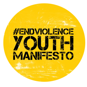 End violence youth manifesto logo